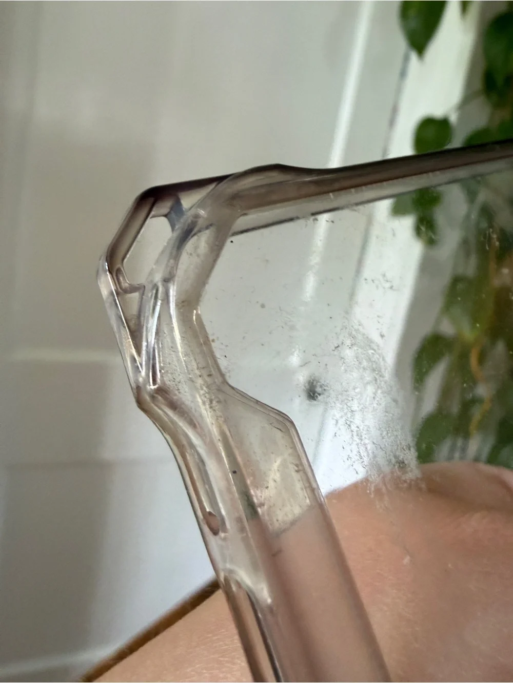 Clear Heavy Duty Phone Case 6.5” x 3” with Reinforced Corners